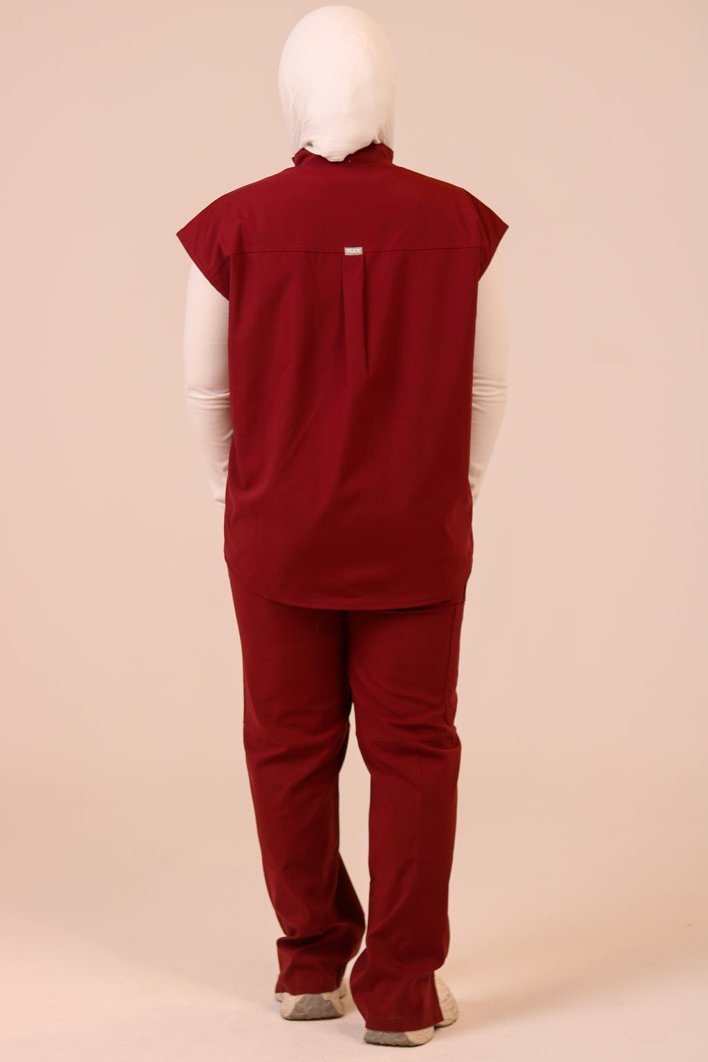 Burgundy Tuana scurb