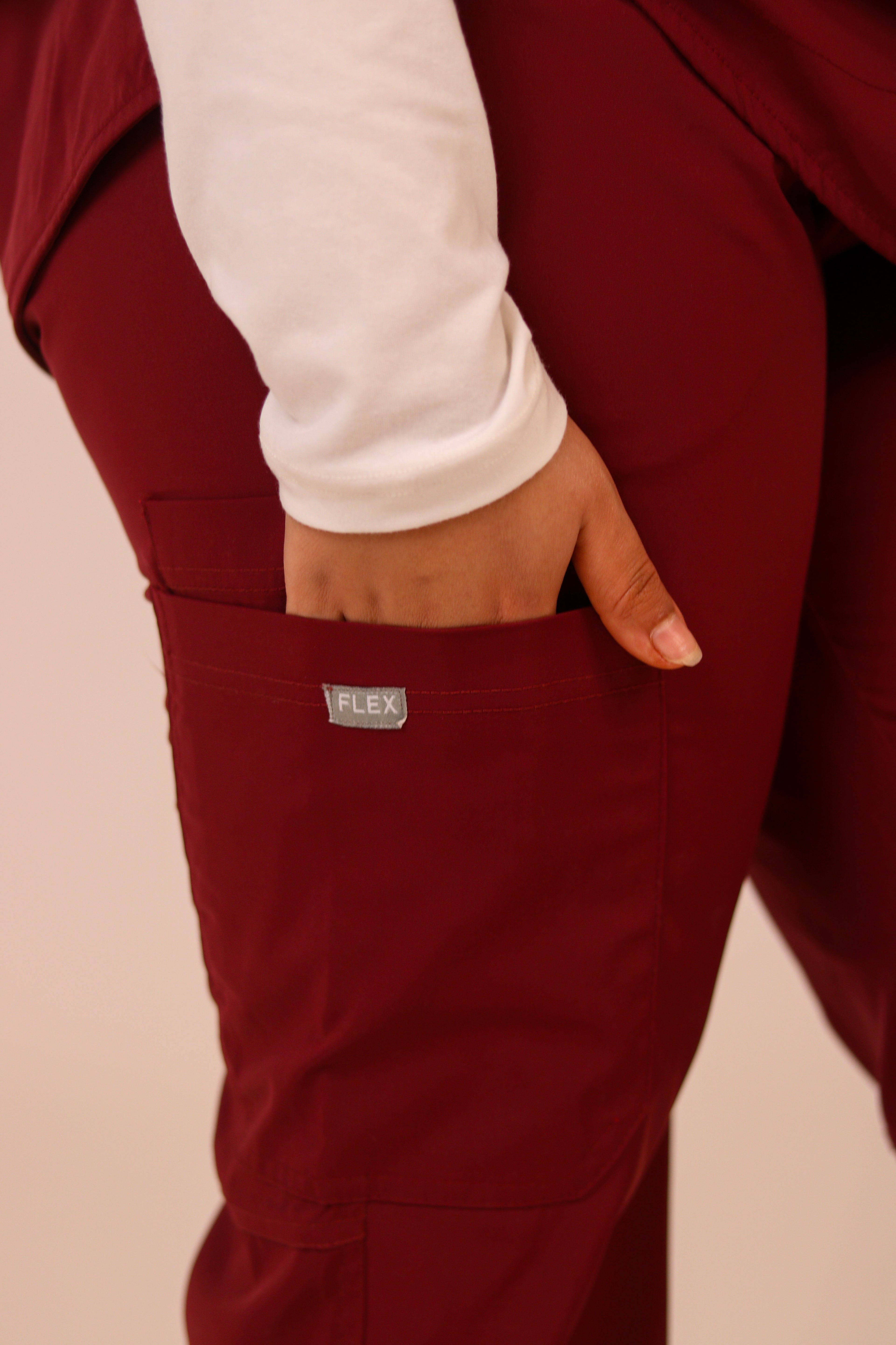 Burgundy Tuana scurb